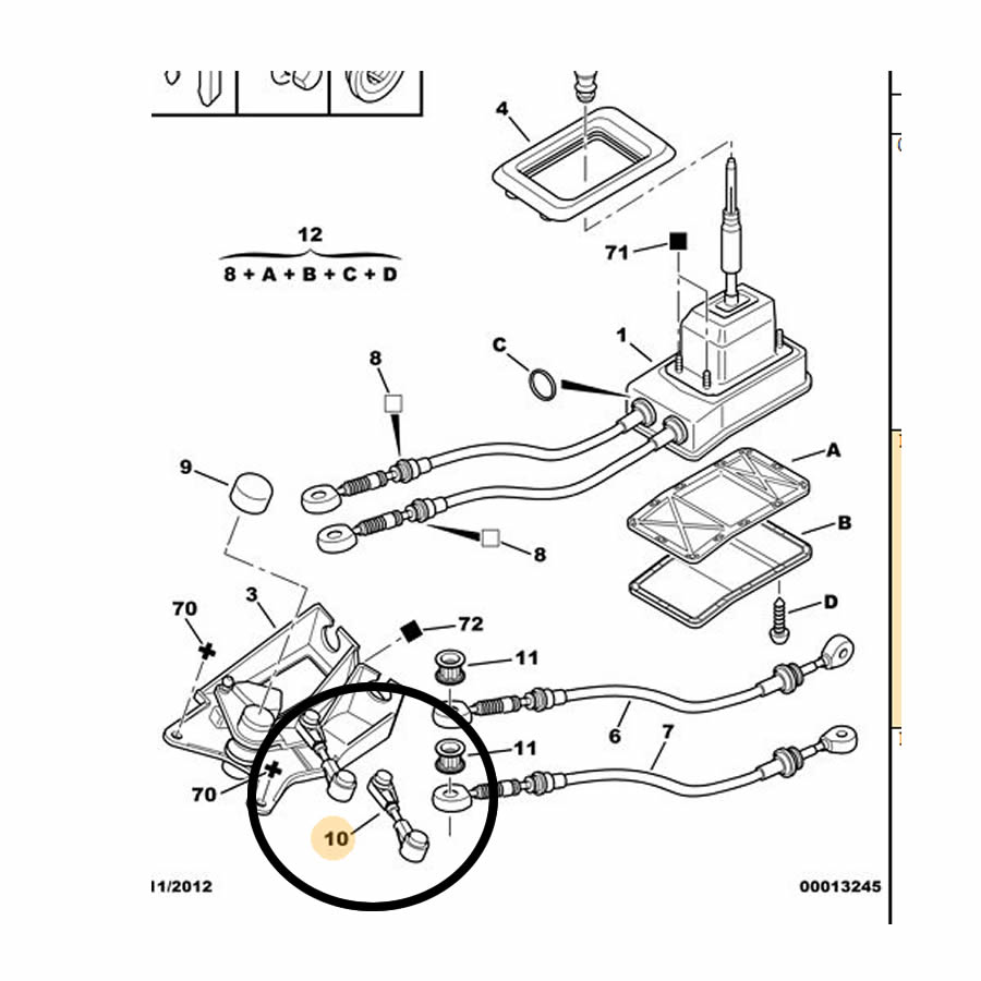 BIELETA MOVIMIENTOS CAMBIOS